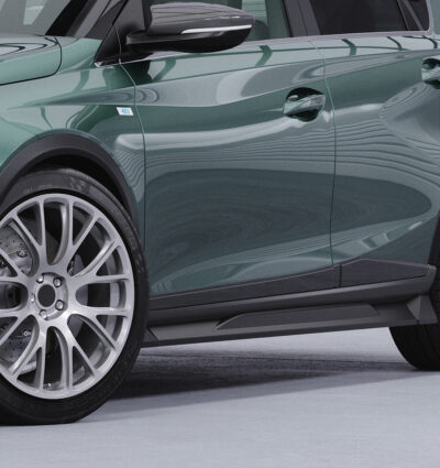 Bas de caisse (la paire) pour Hyundai Bayon toutes carrosseries (depuis 2021) - Fabriqué en ABS (6 finitions au choix)