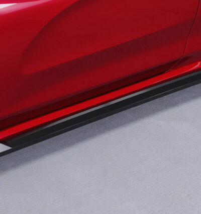 Bas de caisse (la paire) pour Peugeot 208 (1. Gen) GTi (facelift) (2013-2015) - Fabriqué en ABS (6 finitions au choix)