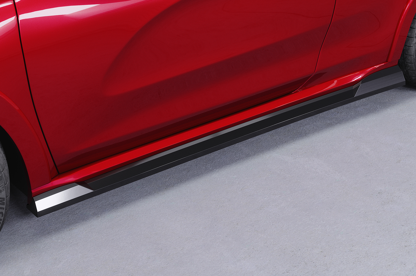 Bas de caisse (la paire) pour Peugeot 208 (1. Gen) GTi (facelift) (2013-2015) - Fabriqué en ABS (6 finitions au choix)