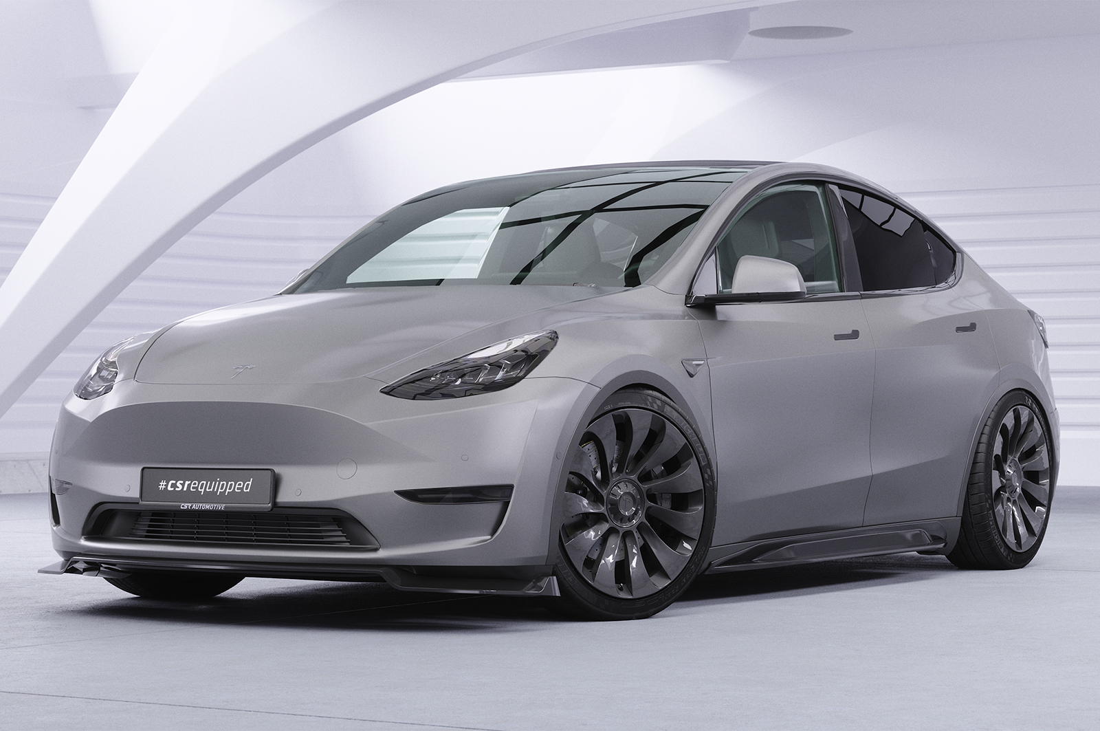 Bas de caisse (la paire) pour Tesla Model Y toutes carrosseries (depuis 2020) - Fabriqué en ABS (6 finitions au choix)