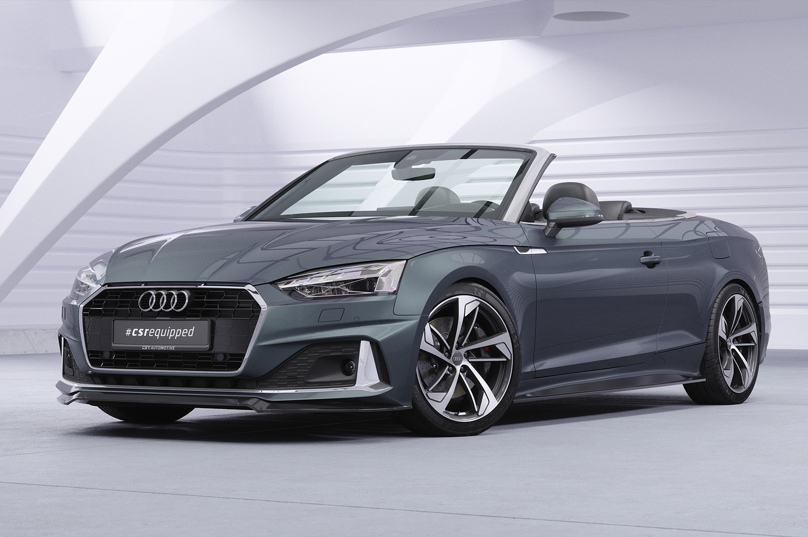 Bas de caisse (la paire) pour Audi A5 F5 coupé et cabriolet (facelift) (depuis 2019) - Fabriqué en ABS (6 finitions au choix)