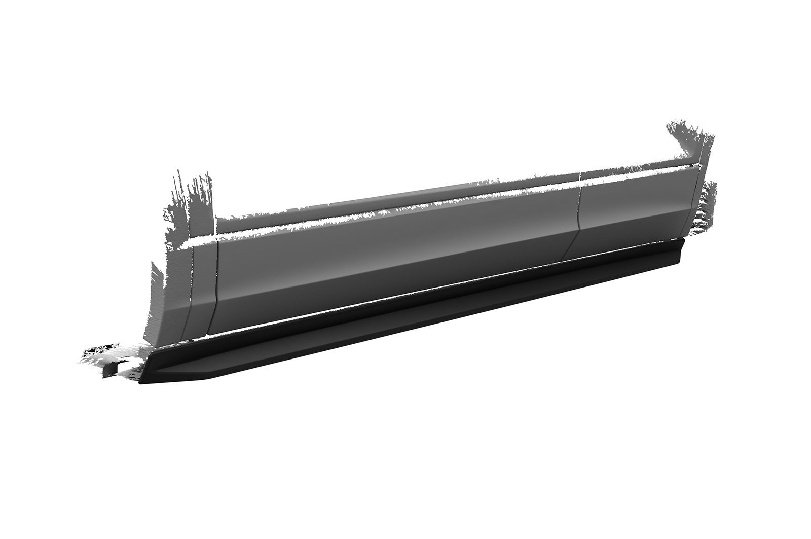 Bas de caisse (la paire) pour VW T-Roc (A1) toutes carrosseries (incl. R-Line et R) (depuis 2017) - Fabriqué en ABS (6 finitions au choix)