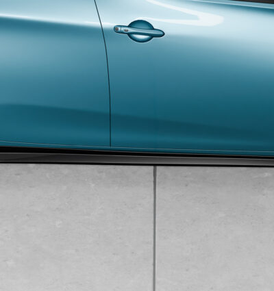 Bas de caisse (la paire) pour Renault Zoe toutes carrosseries (depuis 2012) - Fabriqué en ABS (6 finitions au choix)
