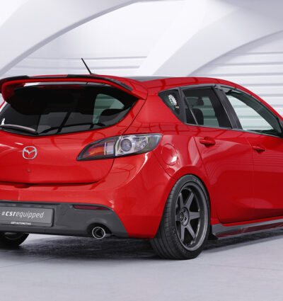Bas de caisse (la paire) pour Mazda 3 (Typ BL) MPS (06/2009-10/2013) - Fabriqué en ABS (6 finitions au choix)