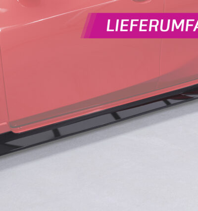 Bas de caisse (la paire) pour Mazda 3 (Typ BL) MPS (06/2009-10/2013) - Fabriqué en ABS (6 finitions au choix)