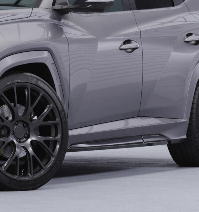 Bas de caisse (la paire) pour Hyundai Tucson 4 (NX4) N-Line (depuis 2020) - Fabriqué en ABS (6 finitions au choix)