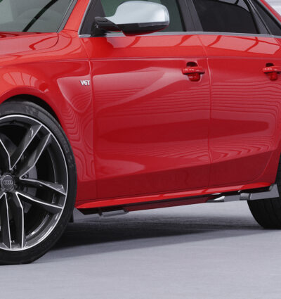 Bas de caisse (la paire) pour Audi S4 B8 (Typ 8K) berline et Avant (2008-2015) - Fabriqué en ABS (6 finitions au choix)