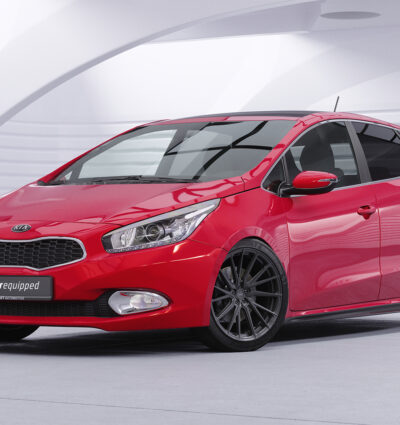Bas de caisse (la paire) pour Kia Ceed (JD) / Pro ceed (JD) GT (2012-2018) - Fabriqué en ABS (6 finitions au choix)