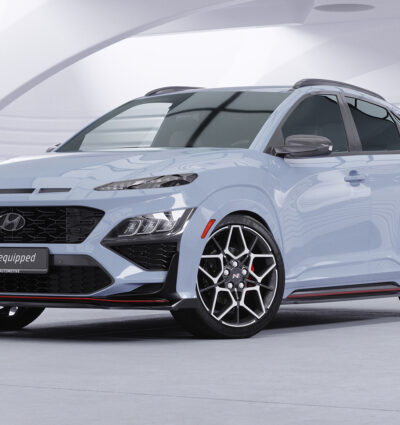 Bas de caisse (la paire) pour Hyundai Kona (1. Gen) N / N-Line (depuis 2020) - Fabriqué en ABS (6 finitions au choix)