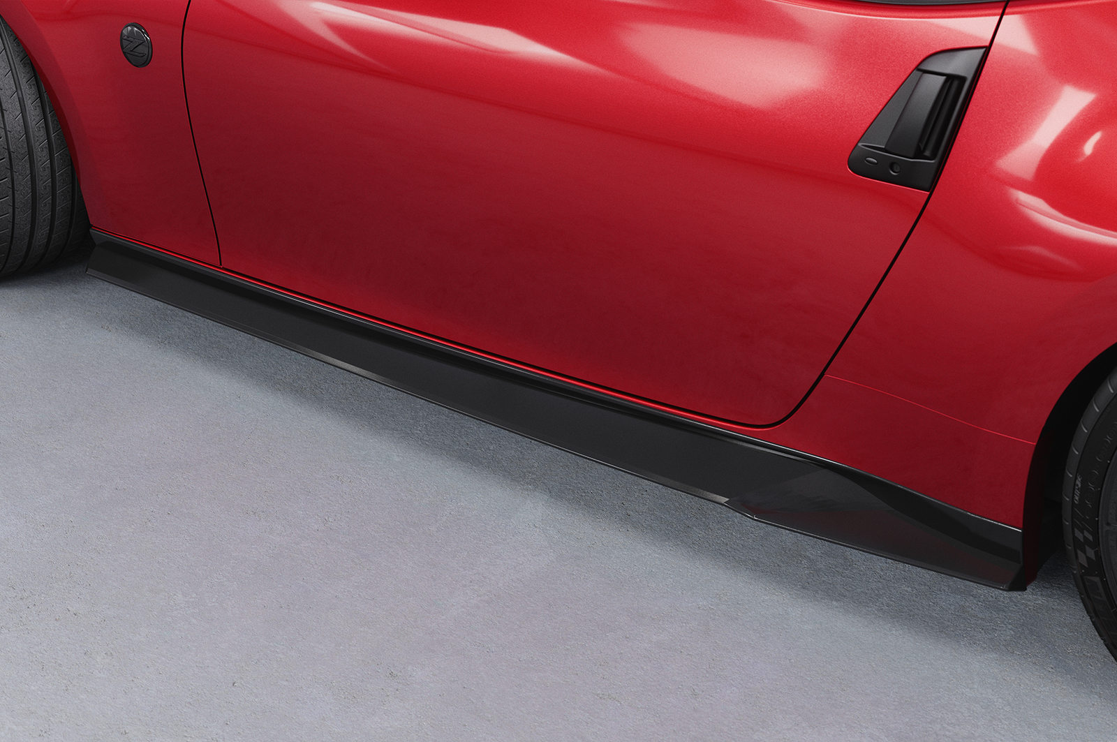 Bas de caisse (la paire) pour Nissan 370Z (Z34) coupé et Roadster (2008-2020) - Fabriqué en ABS (6 finitions au choix)