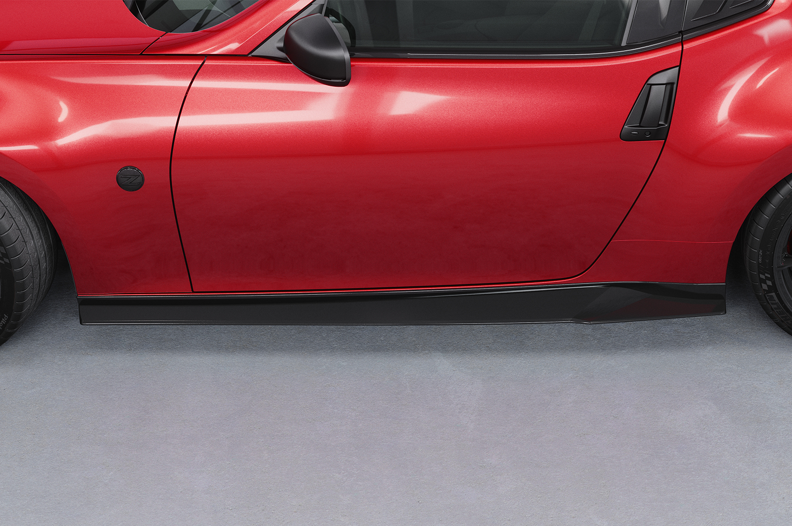Bas de caisse (la paire) pour Nissan 370Z (Z34) coupé et Roadster (2008-2020) - Fabriqué en ABS (6 finitions au choix)