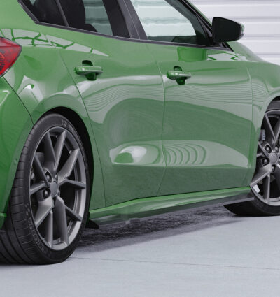 Bas de caisse (la paire) pour Ford Focus MK4 ST / ST-Line (depuis 2018) - Fabriqué en ABS (6 finitions au choix)