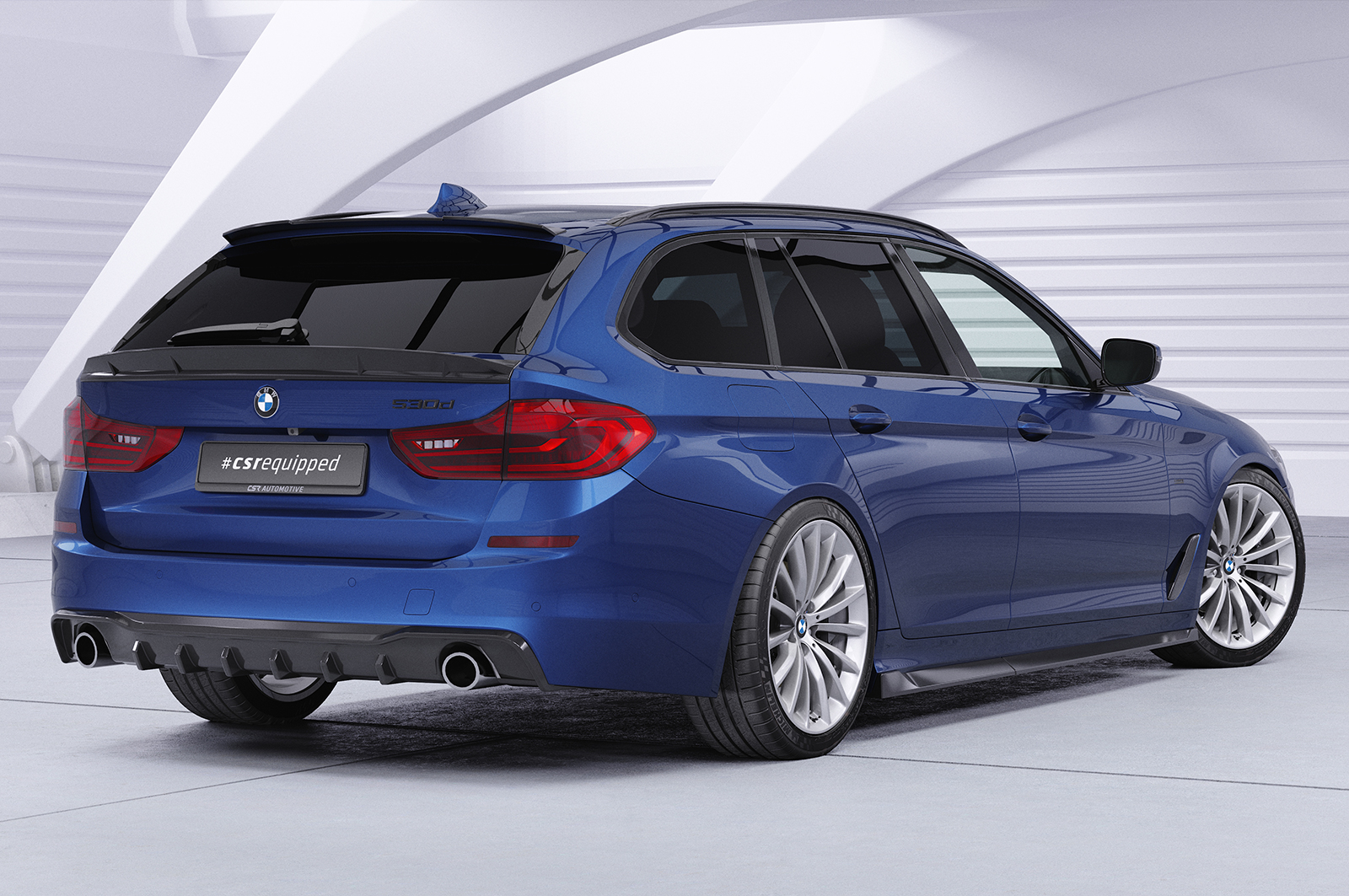 Bas de caisse (la paire) pour BMW Série 5 G31 break (depuis 2017) - Fabriqué en ABS (6 finitions au choix)