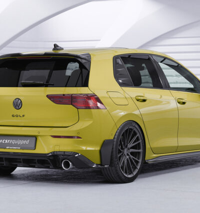 Bas de caisse (la paire) pour VW Golf 8 (Typ CD) GTI / GTD / GTE / R-Line / sauf break (depuis 2019) - Fabriqué en ABS (6 finitions au choix)