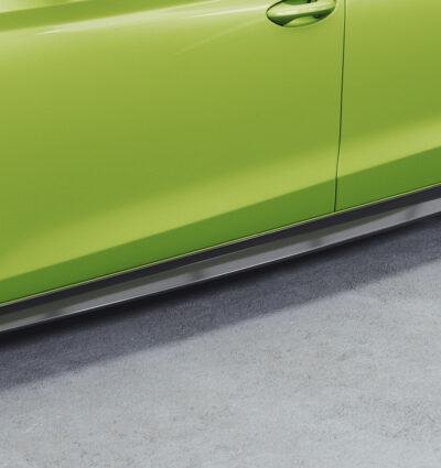 Bas de caisse (la paire) pour Skoda Octavia 4 toutes carrosseries (incl. RS) (depuis 2020) - Fabriqué en ABS (6 finitions au choix)