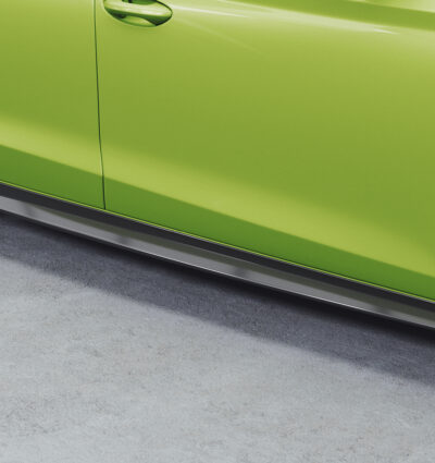 Bas de caisse (la paire) pour Skoda Octavia 4 toutes carrosseries (incl. RS) (depuis 2020) - Fabriqué en ABS (6 finitions au choix)