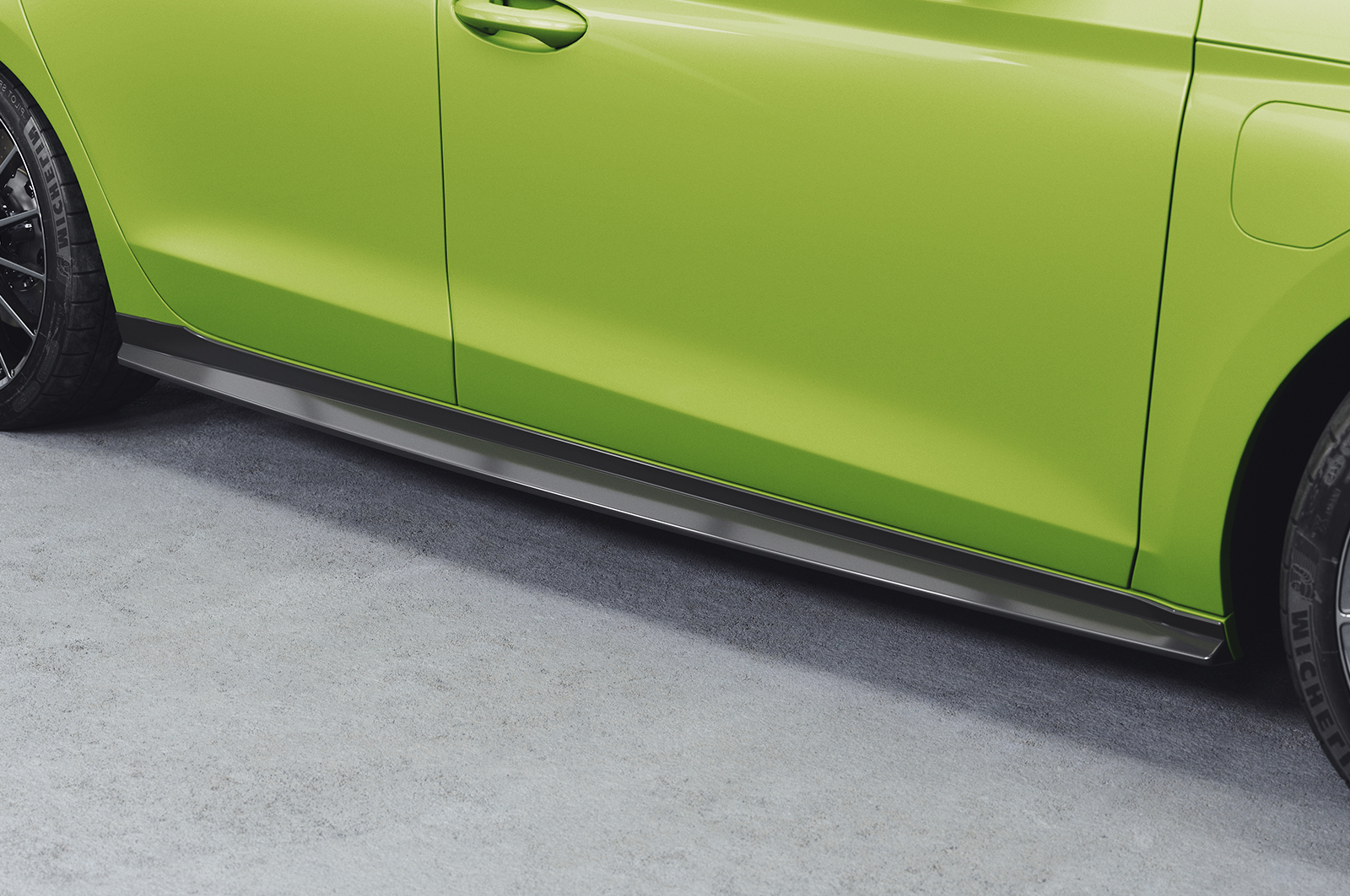 Bas de caisse (la paire) pour Skoda Octavia 4 toutes carrosseries (incl. RS) (depuis 2020) - Fabriqué en ABS (6 finitions au choix)