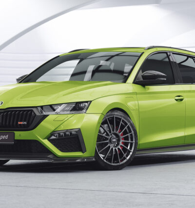 Bas de caisse (la paire) pour Skoda Octavia 4 toutes carrosseries (incl. RS) (depuis 2020) - Fabriqué en ABS (6 finitions au choix)