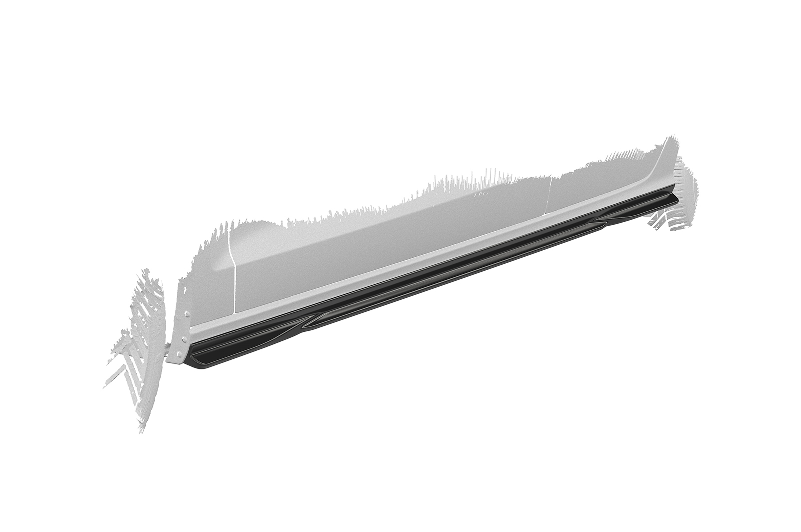 Bas de caisse (la paire) pour Audi A3 8V berline (2013-2020) - Fabriqué en ABS (6 finitions au choix)