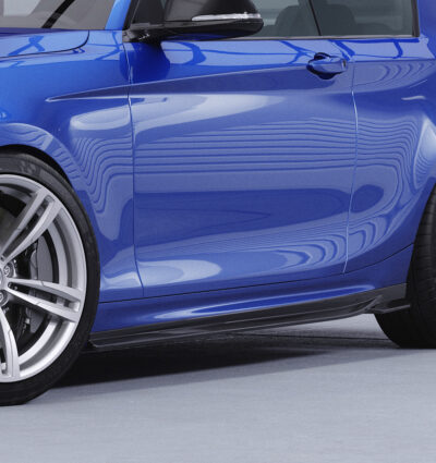 Bas de caisse (la paire) pour BMW Série 1 F20 / F21 Pack M / M135i / M140i (2011-2019) - Fabriqué en ABS (6 finitions au choix)