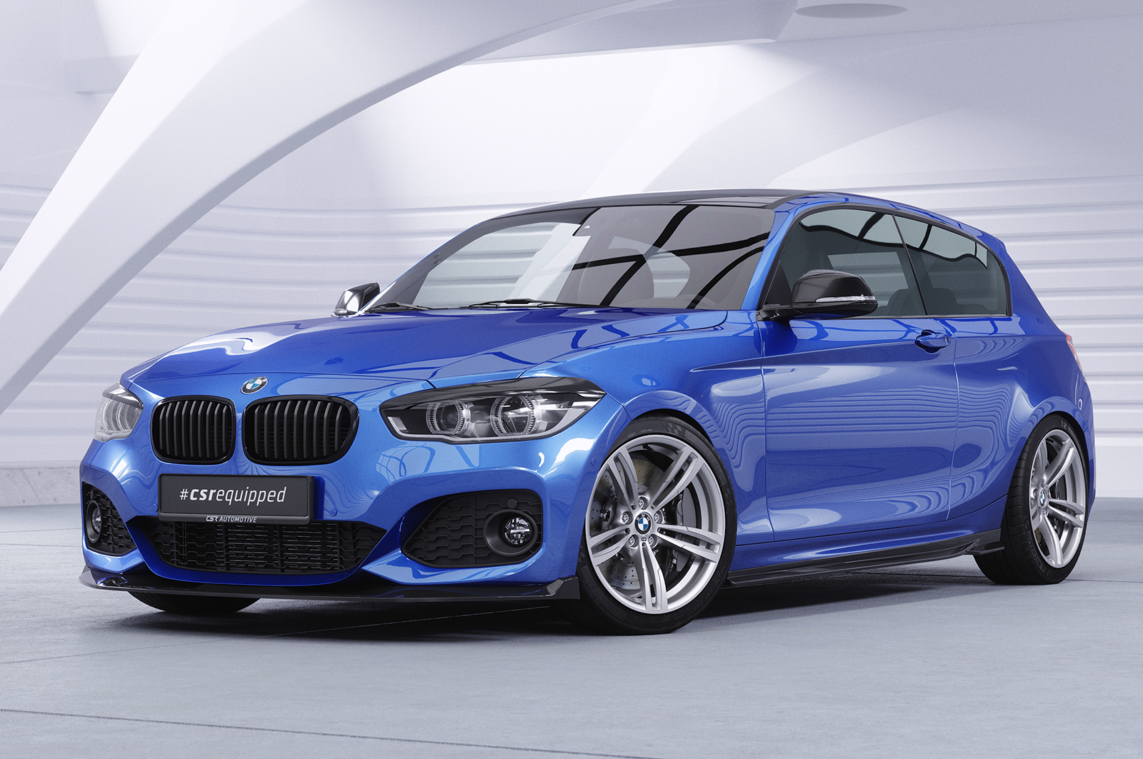 Bas de caisse (la paire) pour BMW Série 1 F20 / F21 Pack M / M135i / M140i (2011-2019) - Fabriqué en ABS (6 finitions au choix)