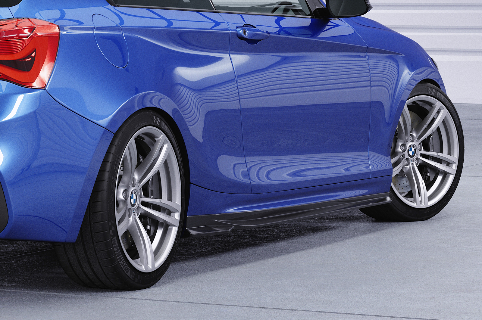 Bas de caisse (la paire) pour BMW Série 1 F20 / F21 Pack M / M135i / M140i (2011-2019) - Fabriqué en ABS (6 finitions au choix)