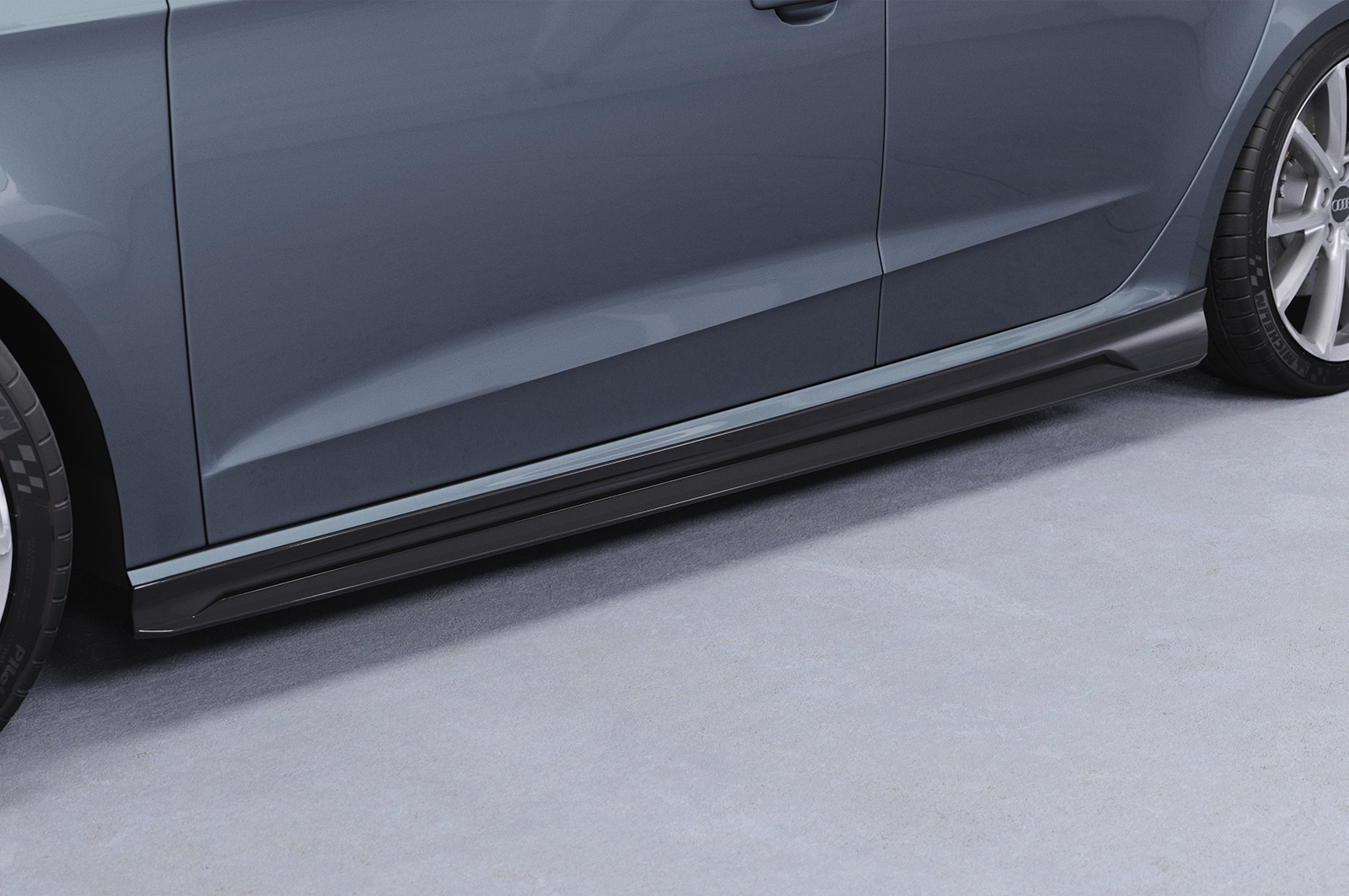 Bas de caisse (la paire) pour Audi A3 8V Sportback (2012-2020) - Fabriqué en ABS (6 finitions au choix)