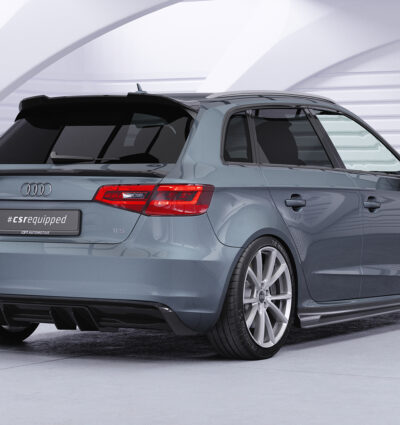 Bas de caisse (la paire) pour Audi A3 8V Sportback (2012-2020) - Fabriqué en ABS (6 finitions au choix)