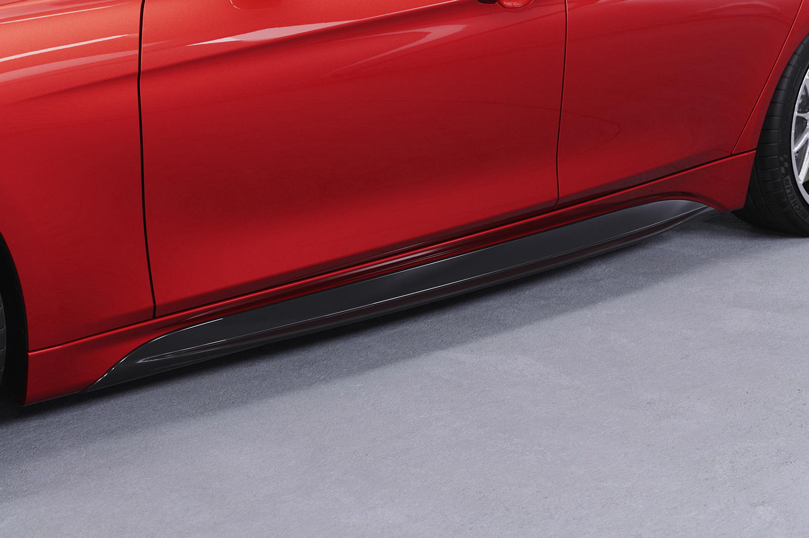 Bas de caisse (la paire) pour BMW Série 3 F30 / F31 Pack M (2011-2019) - Fabriqué en ABS (6 finitions au choix)