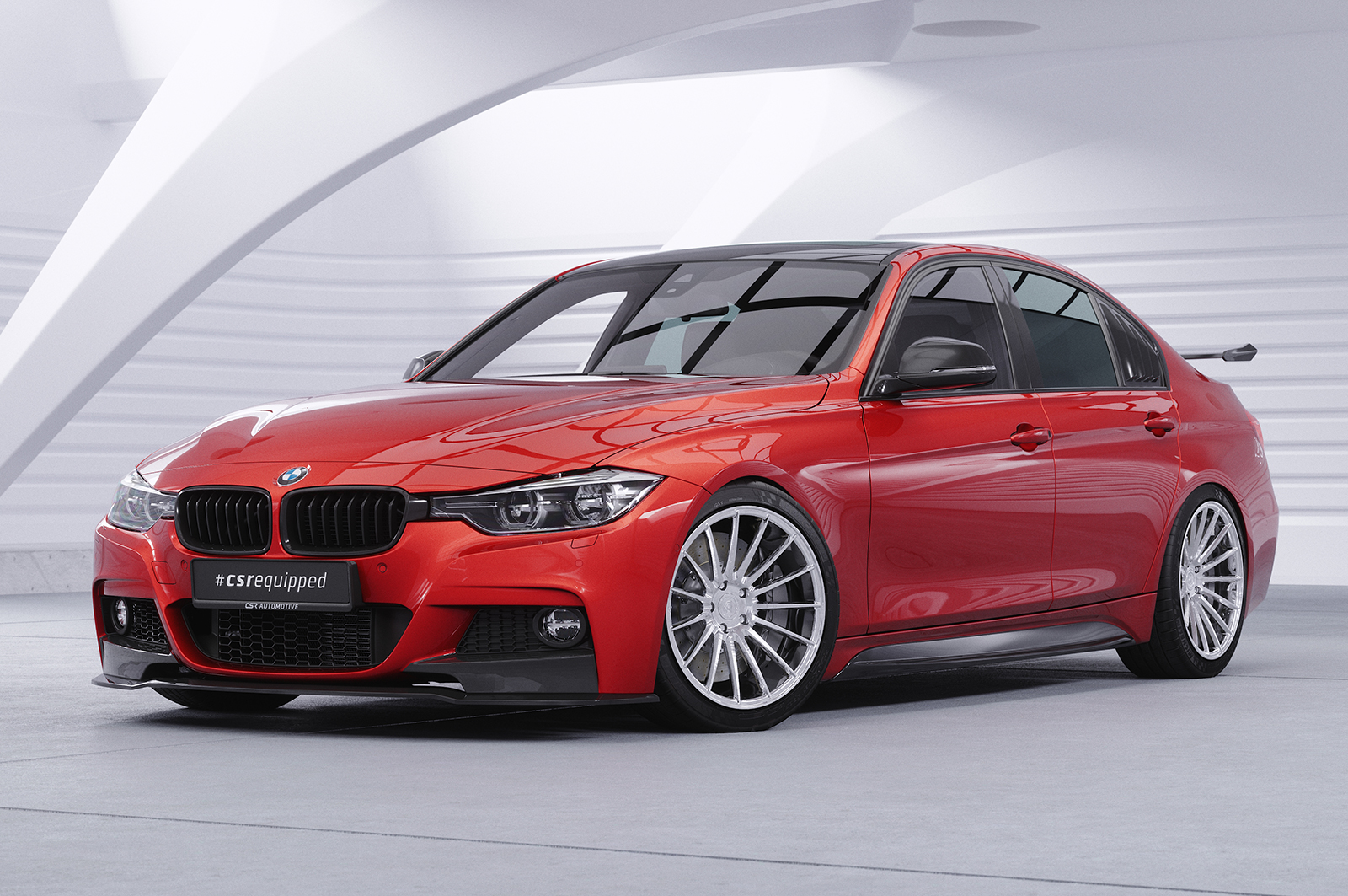 Bas de caisse (la paire) pour BMW Série 3 F30 / F31 Pack M (2011-2019) - Fabriqué en ABS (6 finitions au choix)