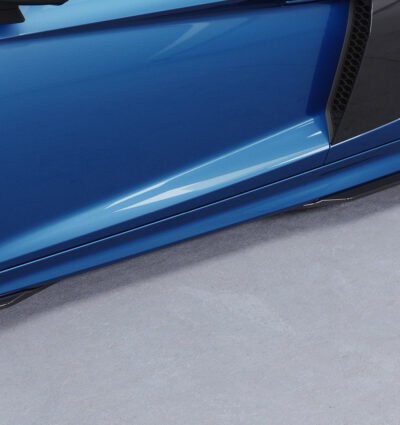 Bas de caisse (la paire) pour Audi R8 (Typ 4S) toutes carrosseries (2015-2018) - Fabriqué en ABS (6 finitions au choix)