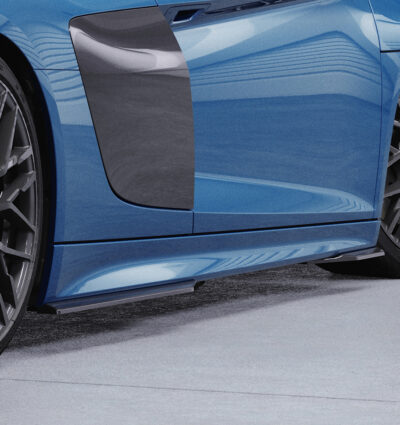 Bas de caisse (la paire) pour Audi R8 (Typ 4S) toutes carrosseries (2015-2018) - Fabriqué en ABS (6 finitions au choix)