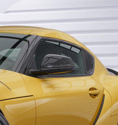 Caches vitres latérales (la paire) pour Toyota GR Supra (A90) toutes carrosseries (depuis 2019) - Fabriqué en ABS (6 finitions au choix)