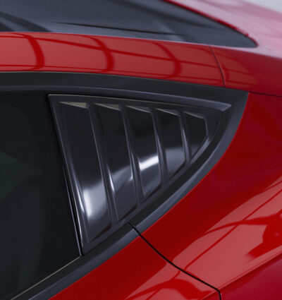 Caches vitres latérales (la paire) pour Tesla Model 3 toutes carrosseries (depuis 2017) - Fabriqué en ABS (6 finitions au choix)