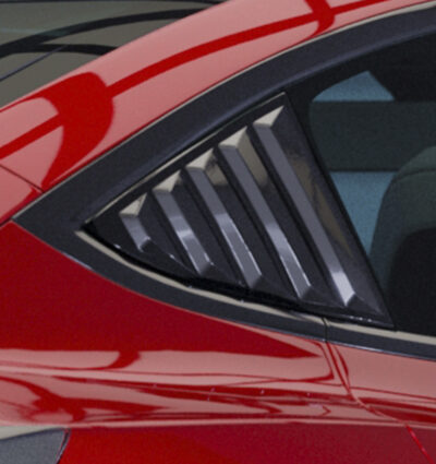 Caches vitres latérales (la paire) pour Tesla Model 3 toutes carrosseries (depuis 2017) - Fabriqué en ABS (6 finitions au choix)
