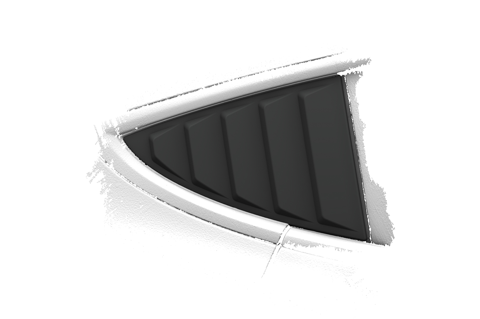 Caches vitres latérales (la paire) pour Tesla Model 3 toutes carrosseries (depuis 2017) - Fabriqué en ABS (6 finitions au choix)