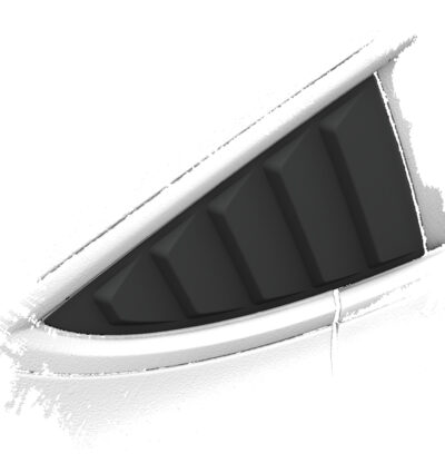 Caches vitres latérales (la paire) pour Tesla Model 3 toutes carrosseries (depuis 2017) - Fabriqué en ABS (6 finitions au choix)