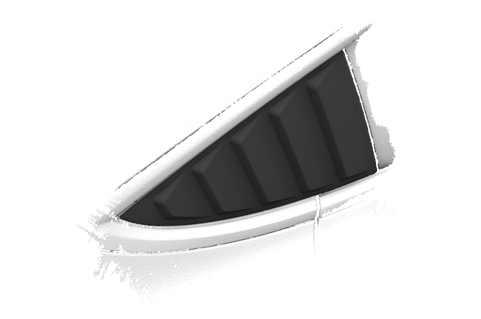 Caches vitres latérales (la paire) pour Tesla Model 3 toutes carrosseries (depuis 2017) - Fabriqué en ABS (6 finitions au choix)