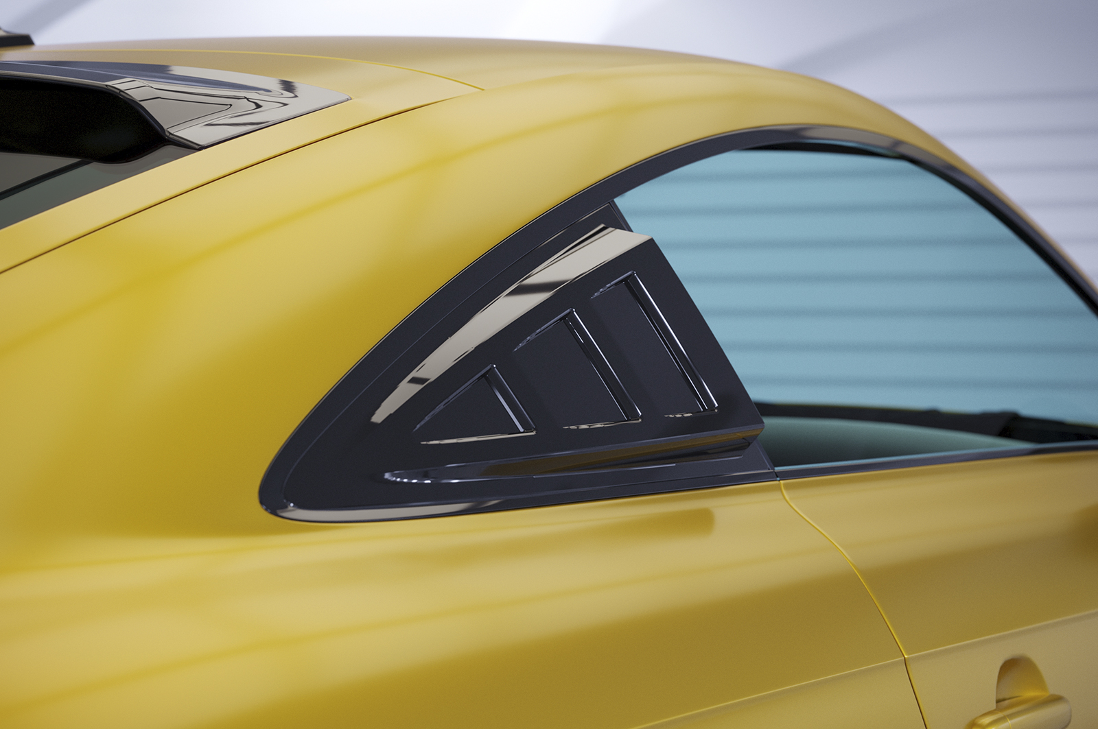 Caches vitres latérales (la paire) pour Audi TT (8J) coupé (2006-2014) - Fabriqué en ABS (6 finitions au choix)