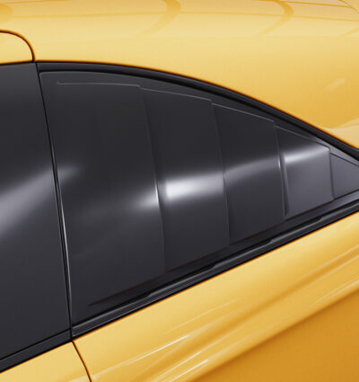 Caches vitres latérales (la paire) pour Opel Corsa E 3 portes (2014-2019) - Fabriqué en ABS (6 finitions au choix)
