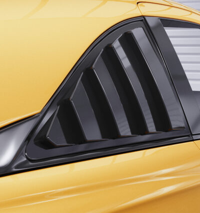 Caches vitres latérales (la paire) pour Opel Corsa E 3 portes (2014-2019) - Fabriqué en ABS (6 finitions au choix)