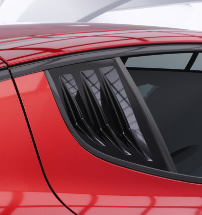 Caches vitres latérales (la paire) pour Kia Stinger GT toutes carrosseries (depuis 2017) - Fabriqué en ABS (6 finitions au choix)