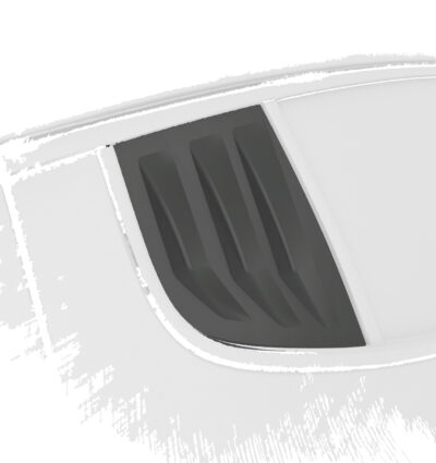 Caches vitres latérales (la paire) pour Kia Stinger GT toutes carrosseries (depuis 2017) - Fabriqué en ABS (6 finitions au choix)