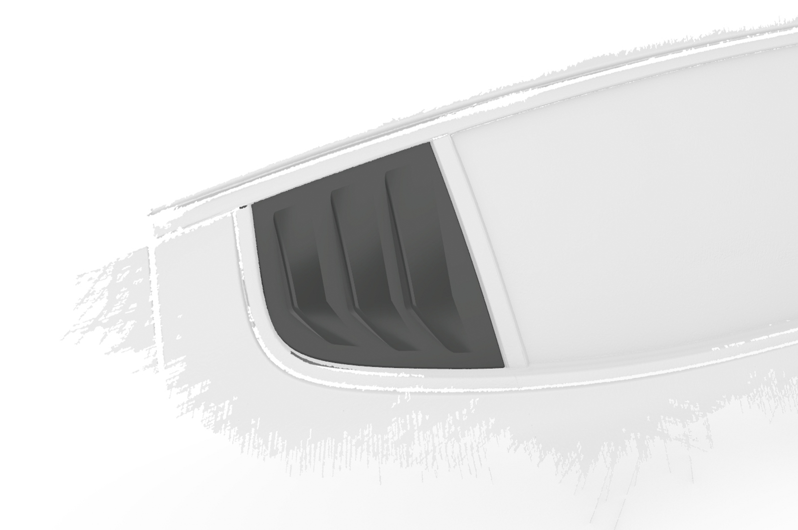 Caches vitres latérales (la paire) pour Kia Stinger GT toutes carrosseries (depuis 2017) - Fabriqué en ABS (6 finitions au choix)