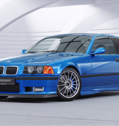 Caches vitres latérales (la paire) pour BMW Série 3 E36 coupé (1992-1998) - Fabriqué en ABS (6 finitions au choix)