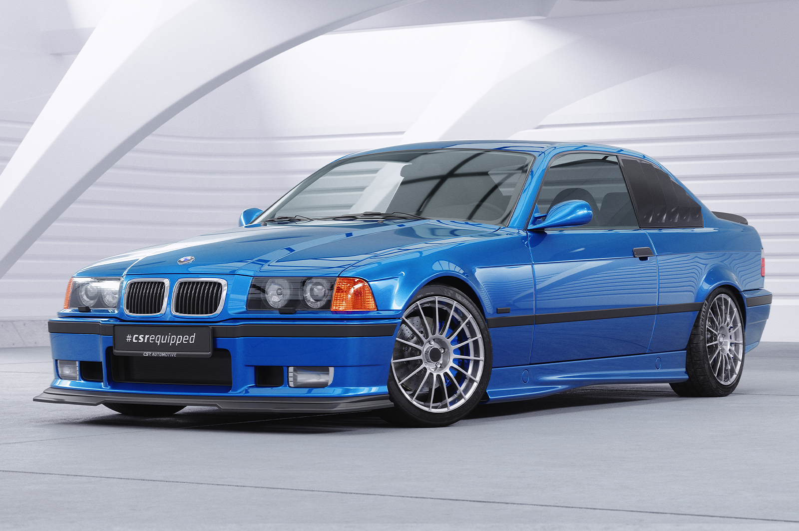 Caches vitres latérales (la paire) pour BMW Série 3 E36 coupé (1992-1998) - Fabriqué en ABS (6 finitions au choix)