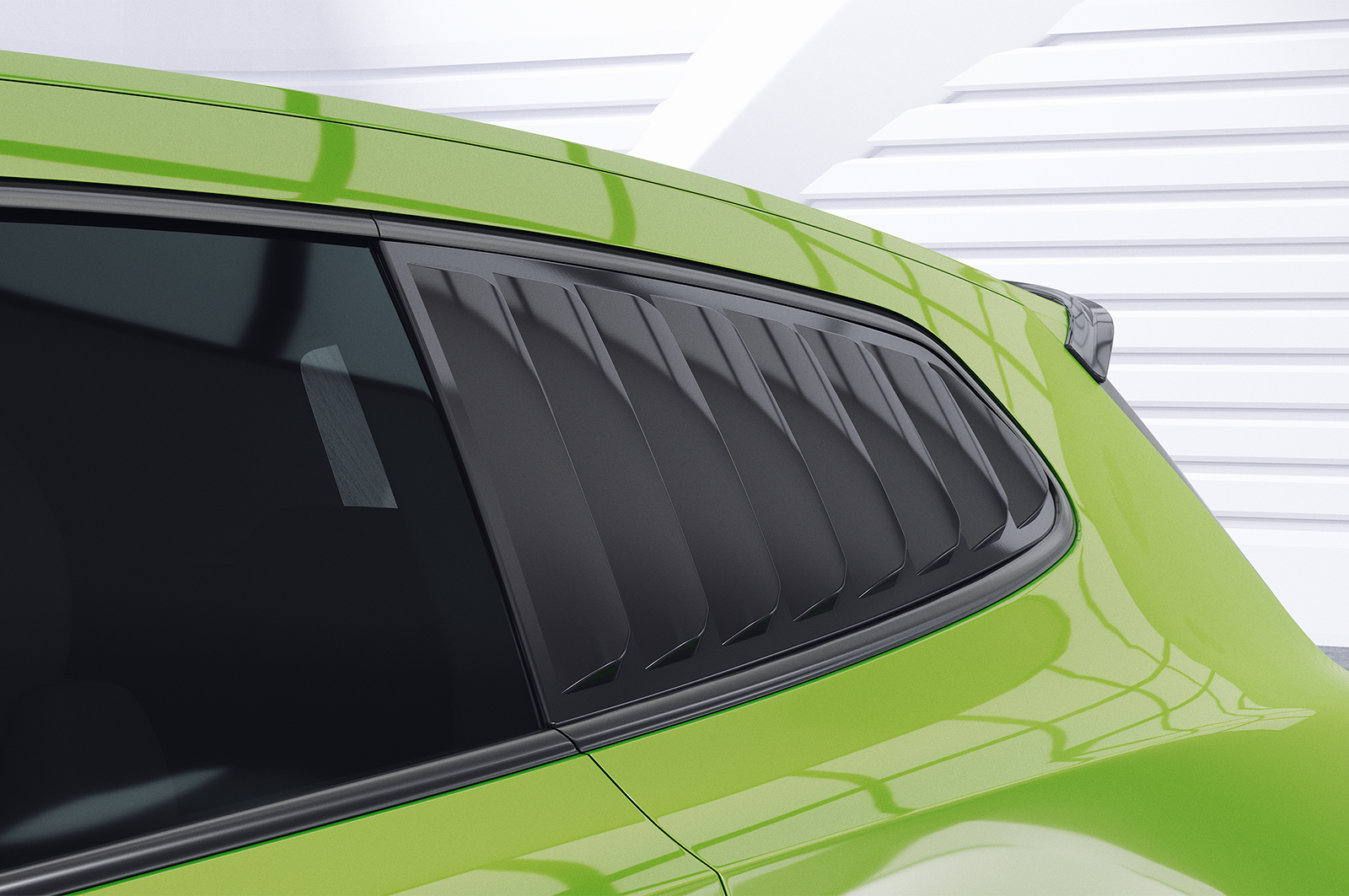 Caches vitres latérales (la paire) pour VW Scirocco 3 (Typ 13) toutes carrosseries (2008-2017) - Fabriqué en ABS (6 finitions au choix)