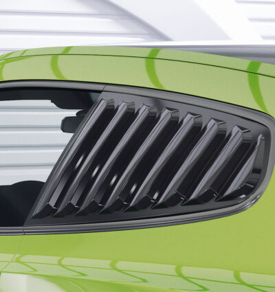 Caches vitres latérales (la paire) pour VW Scirocco 3 (Typ 13) toutes carrosseries (2008-2017) - Fabriqué en ABS (6 finitions au choix)