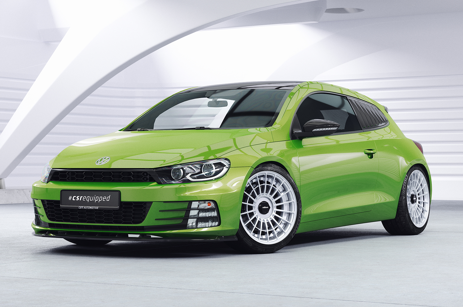 Caches vitres latérales (la paire) pour VW Scirocco 3 (Typ 13) toutes carrosseries (2008-2017) - Fabriqué en ABS (6 finitions au choix)