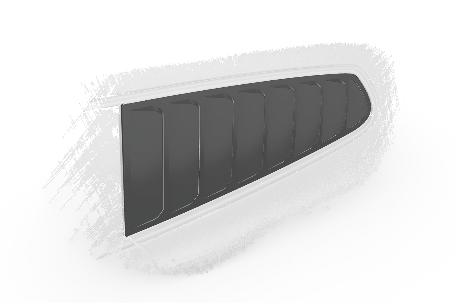 Caches vitres latérales (la paire) pour VW Scirocco 3 (Typ 13) toutes carrosseries (2008-2017) - Fabriqué en ABS (6 finitions au choix)